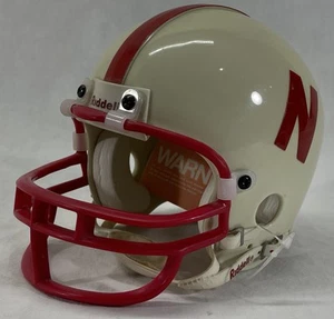 Vintage NEBRASKA CORNHUSKERS Mini Helmet by RIDDELL w/ Tags - Picture 1 of 7
