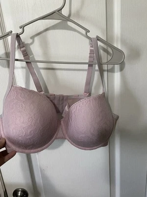 Sujetador de encaje para mujer Cacique, talla 42DD, rosa, correas ajustables Foto 1 de 4