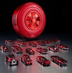 Mattel 80th Anniversary Hot Wheels Original 16 Rally Case Set - Picture 1 of 1