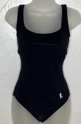 TRAJE DE BAÑO UEC VINTAGE DISNEY NEGRO ACANALADO MICKEY MOUSE TALLA 10 1 PIEZA Foto 1 de 4