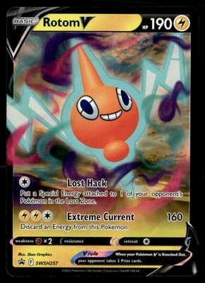 Rotom V Promo  SWSH: Sword & Shield Promo Cards SWSH257 NM Pokémon TCG - Image 1 of 2