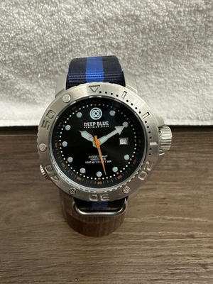 Deep Blue Juggernaut 1000 Diver 46mm Quartz Men's Watch - Image 1 of 4