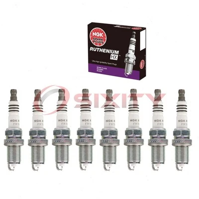 8 bujías NGK Ruthenium HX para Rolls-Royce Silver Dawn 1997 6,8 L V8 qg Foto 1 de 4