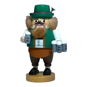 Richard Glasser 52670 Handcrafted Bavarian Inn Keeper Bartender Nutcracker 7-3/4 - Picture 1 of 8
