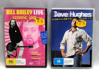 Bill Bailey Live Cosmic Jam DVD New Dave Hughes Live DVD Great Condition Standup - image 1 of 4