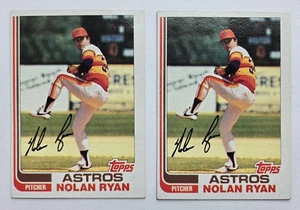 1982 Topps Nolan Ryan Lot (2 Cards) - Picture 1 of 2