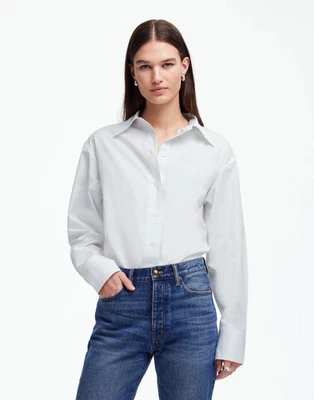 Alexa Chung for Madewell Womens Button-Up Shirt Eyelet White XL NWT - Image 1 of 4