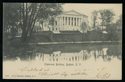 1905 Buffalo, NY Post card to Connecticut with one cent stamp Scott 300 - Image 1 of 2