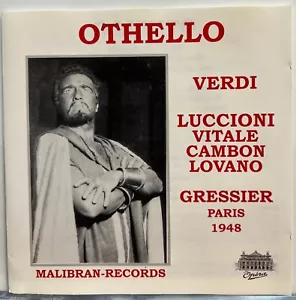 Jose Lucioni: Othello (CD Malibran-Musik CDr Release Frankreich) *selten* *sehr guter Zustand* - Bild 1 von 2