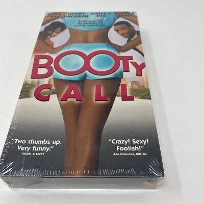 Booty Call New Sealed (VHS, 1997) Jamie Foxx New Sealed  - Imagem 1 de 4