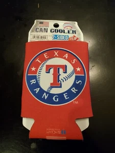 TEXAS RANGERS- MLB-Can Cooler/Coozie-2-sided Design By Wincraft - Picture 1 of 2