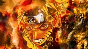 Anime naruto shippuden uzumaki kyuubi bubbles fire snyp Playmat Gaming Mat Desk - Picture 1 of 1