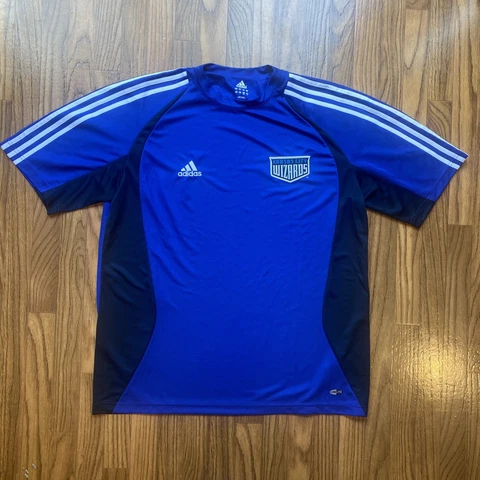 Vintage Kansas City Wizards Soccer Jersey; Mens Medium; Adidas Practice Football Cover