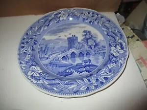 The Spode Blue Room Collection Traditional Series: 'Lucano' Dinner Plate 10 1/2 - Picture 1 of 4