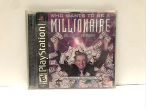 Who Wants to Be a Millionaire 2nd (Sony Playstation 1, 1999 PS1) Manual Complete - Picture 1 of 3