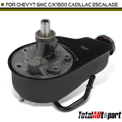 Power Steering Pump w/Reservoir for Chevrolet GMC C1500 K1500 Cadillac Escalade - Image 1 of 4