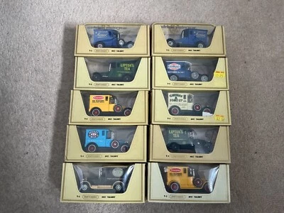 MATCHBOX MODELS OF YESTERYEAR JOB LOT X10 Y-5 1927 TALBOT VANS STRAW BOXES - Image 1 of 4