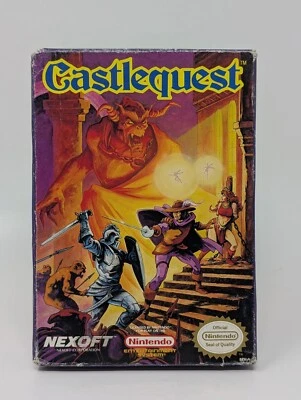 Castlequest (Nintendo Entertainment System, 1989) - CIB Complete - Image 1 of 4