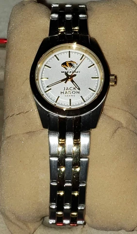 Jack Mason Womens Missouri Tigers Japan Movement Watch NIB Cover
