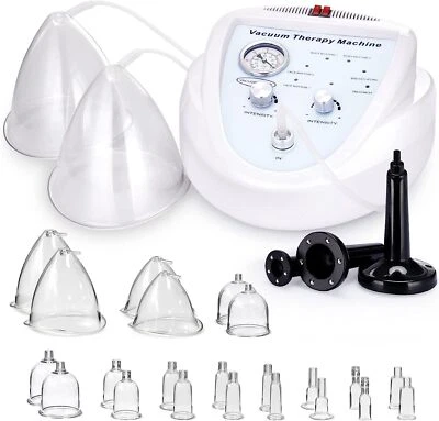 MYCHWAY 120ml Cupping Suction Breast Enlargement Butt Lift Body Massager Beauty Machine