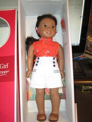 American Girl Beforever Nanea Doll & Book NIB  RETIRED Version WITH HEARING AIDS - Image 1 of 4