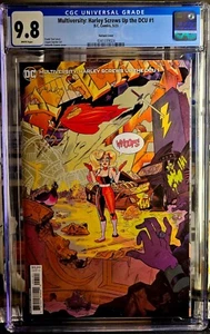Harley Screws Up the DCU #1 variant Multiversity CGC 9.8 Minimal Trade - Picture 1 of 2