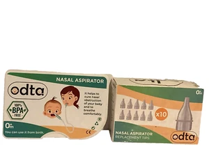 ODTA BABY NASENSAUGER BOOGER SAUGER, MIT 10 ZUSÄTZLICHEN KOPFSPITZEN - Bild 1 von 3