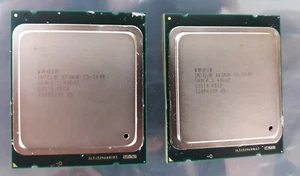 Pair of Intel Xeon E5-2609 SR0LA 2.40GHz Server Processor - Picture 1 of 1