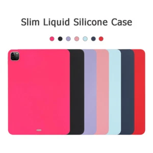Slim Silicone Case For iPad (A16) 11th Gen 11" 2025 / iPad 10th Gen 10.9" 2022 - Picture 1 of 61