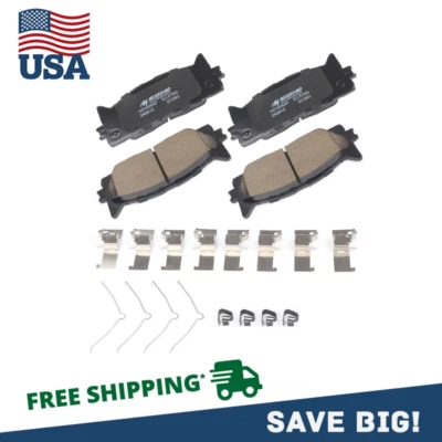 Pastillas de freno delanteras de cerámica para Toyota Avalon Camry Lexus ES300h ES350 2007-2017 Foto 1 de 4