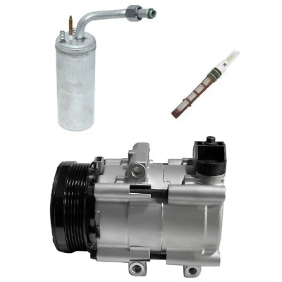 BRAND NEW RYC AC Compressor Kit EE05N Fits Ford F-550 Super Duty 6.8L 2006 - Imagem 1 de 4