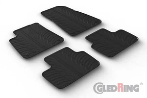 Alfombrillas de goma para todo tipo de clima para Polestar 2021-2025 2 - 4 piezas, negras - Imagen 1 de 1