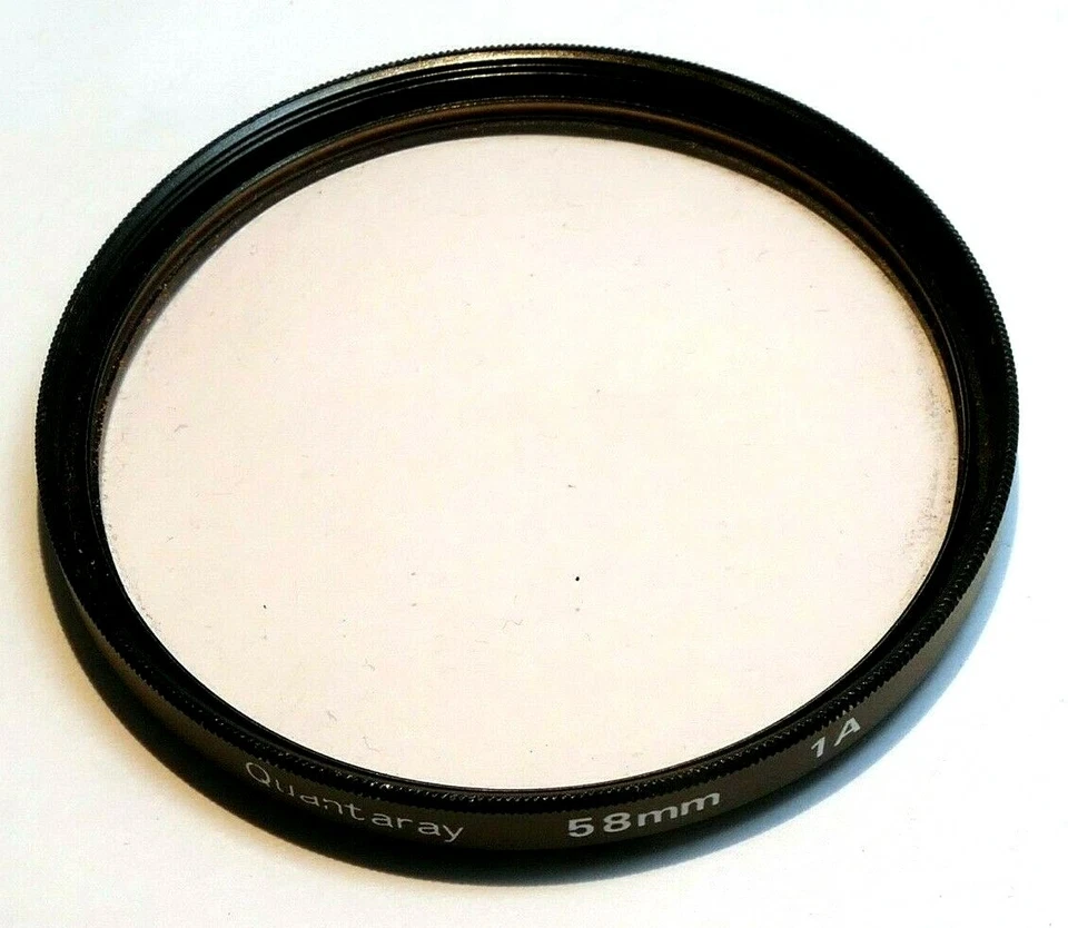 Quantaray 58mm Skylight 1A sky Glass Filter made in Japan    - Image 1 of 4