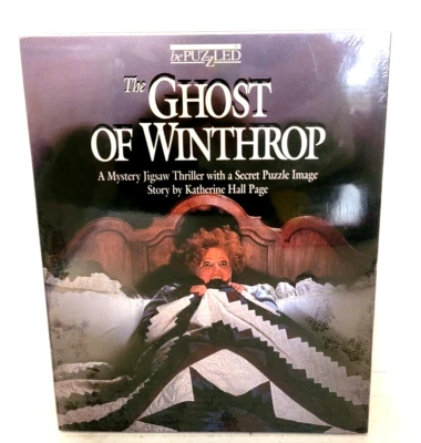 Винтаж 1993 Призрак Уинтропа Тайна Триллер Пазл 1000 Шт. Новый - Изображение 1 из 4