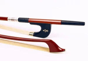 Brazilwood 1/2 Double Bass Bows Upright Bass Bow Germany String Bass Bow Ebony - Picture 1 of 6