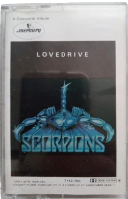 Scorpions, Love Drive, Music Audio Cassette Tape 1979, Mercury Records, Rock - Image 1 of 4