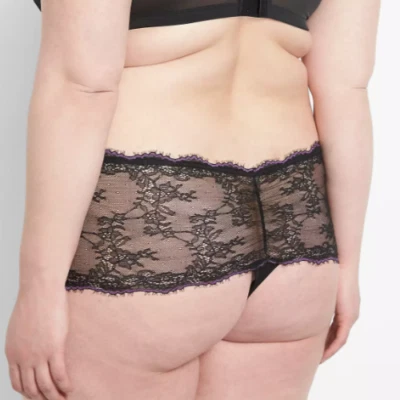 Cacique белье кружева широкая сторона стринги глубокий черный плюс размер 18/20 - Изображение 1 из 2