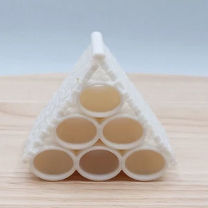 Krebs Garnele Moos Dome Gitter Pyramide Weiß Aquarium Spiky Java Creeping - Bild 1 von 6