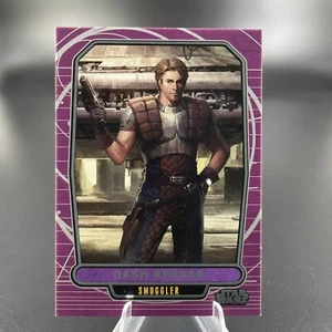 2012 Star Wars Topps -Dash Rendar-Smuggler  #192 Galactic Files Trading Card - Picture 1 of 2