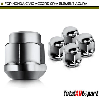 5x Tuerca de rueda Bellota M12-1.50 para Honda Civic CR-V Accord Acura delantera o trasera Foto 1 de 4