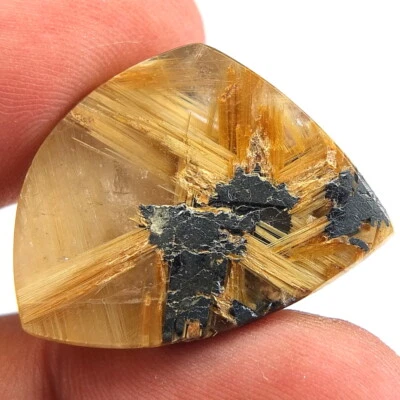 Shola Genuine 46.18 Ct Natural Rutile Quartz Flower from Brazil - Image 1 of 2