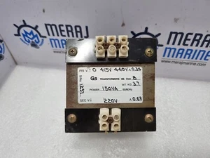 GS 1297 Transformer 415V 440V A.0,34 Power 150VA 50/60Hz 220V A0.68 - Picture 1 of 6