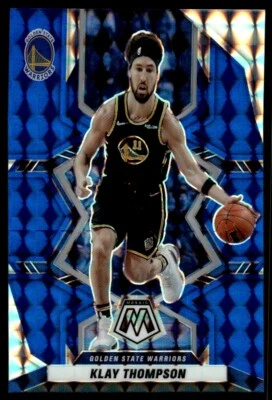 2022-23 Panini Select Light Blue Disco Prizms Klay Thompson 56/99 Golden State - Image 1 of 2