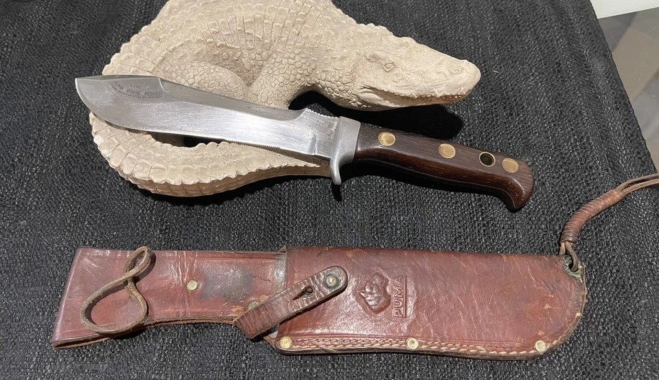 Cuchillo funda cazador blanco Puma 6399  Foto 1 de 4