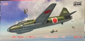 Sword Models 1/72 MITSUBISHI G4M1 MODEL 11 "BETTY" Japanese Bomber - Picture 1 of 8