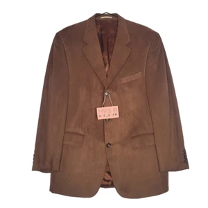 Trotter Deane Giacca Blazer Molskin 40 R Marrone Blazer Classico Foderato Preloved - Foto 1 di 12