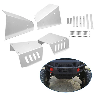 4 x Front & Rear A-ARM Guards 1/8" For 13-19 Polaris Ranger XP 900 / 570 / 1000 - Image 1 of 4
