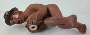Louis Rizzo Hollis, ME Nude Sculpture Peeping Tom with Camera Man 1970's - Picture 1 of 8