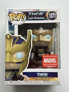 Protector Exclusivo Funko Pop Marvel Thor Love & Thunder 1071 Cuerpo de Coleccionistas - Imagen 1 de 7