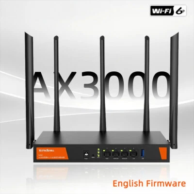 Wireless Enterprise Wifi6 Router 5G Large House Upto 80 Wi-Fi /200 Cable User - Image 1 of 4